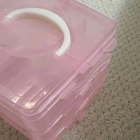 Pink Stackable Storage Box - Picture 4 of 7